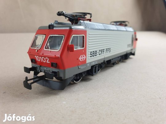 H0 Marklin Hamo 8323 (2 sínes) SBB CFF FFS 10102 Villanymozdony #P25