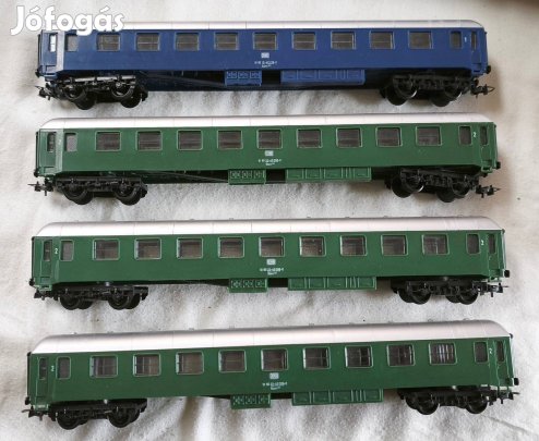 H0 Mechano DB személykocsik 4 db