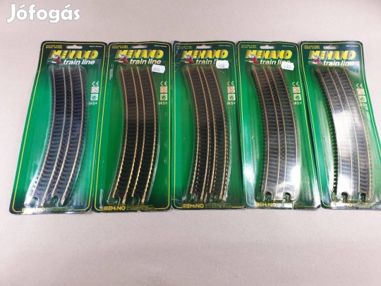 H0 Mehano 28984 I Profilú Íves Sín - 20 db Egyben #P25