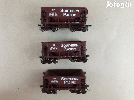 H0 Model Power3991 SP Southern Pacific USA Vagon Szett #P58