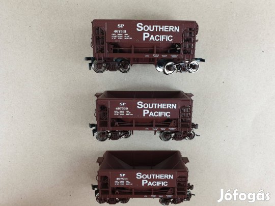 H0 Model Power3991 SP Southern Pacific USA Vagon Szett #P59