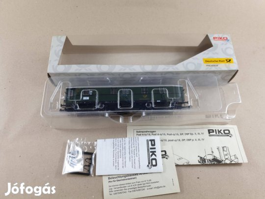H0 Piko 53221 Deutsche Bundespost Postakocsi - Vagon Új