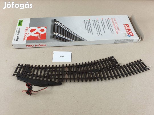 H0 Piko 55223 és 55271 W30° Jobbos Elektromos Váltó #P4