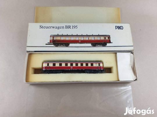 H0 Piko BR 195 DR Vezérlőkocsi Vagon