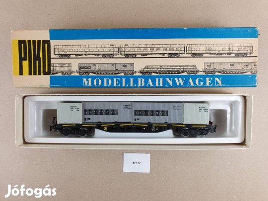 H0 Piko Deutrans 4 Tg.Tehervagon - Vagon #P117