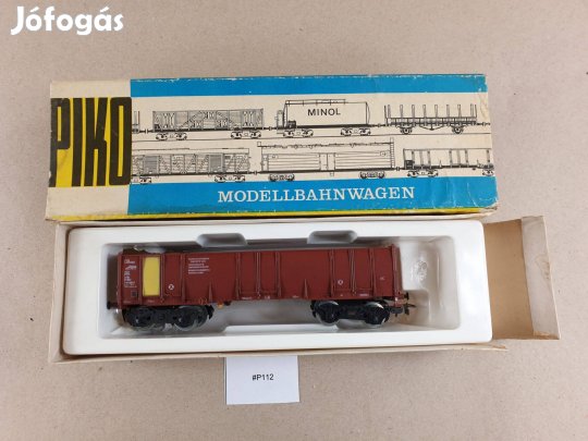 H0 Piko SNCF 4 Tg. Nyitott Tehervagon - Vagon #P112