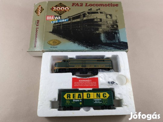 H0 Proto 200 - Brawa 8385 USA Mozdony