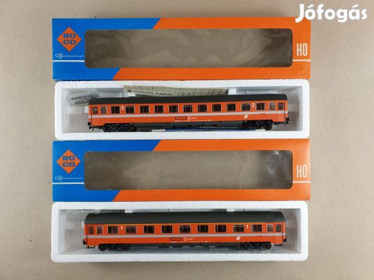 H0 Roco 4236A , 4237A ÖBB Személyvagon 2 db Egyben