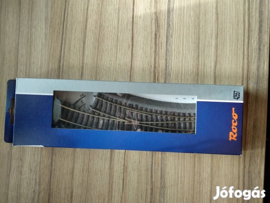 H0 Roco 42557 új gumiágyazatos kézi íves váltó eladó