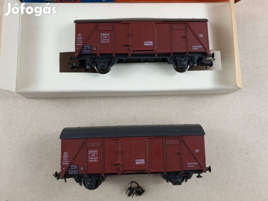 H0 Roco 4310 DB Zárt Tehervagon - 2 db Egyben
