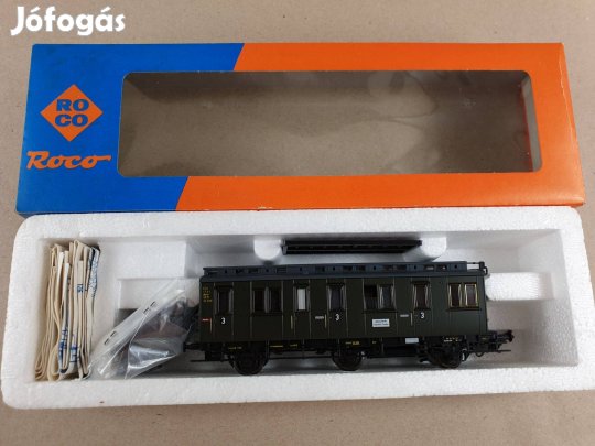 H0 Roco 44513 DRG 3. Oszt. Személyvagon Vagon