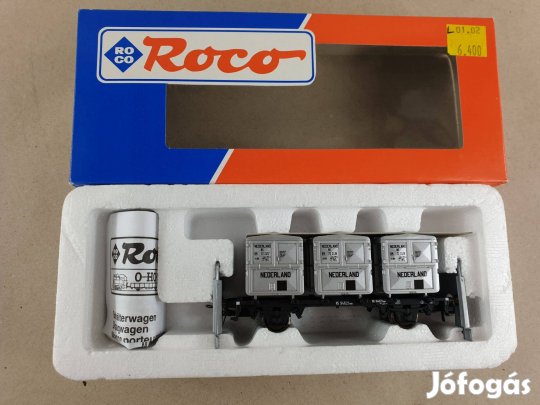 H0 Roco 46527 . 3 NS Nederland Tehervagon Vagon Új