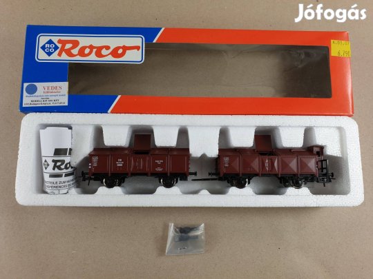 H0 Roco 46993 DB Tehervagon - Vagon Pár Új