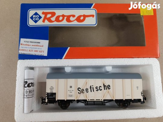 H0 Roco 47286 DR Seefische Hűtővagon - Vagon Új