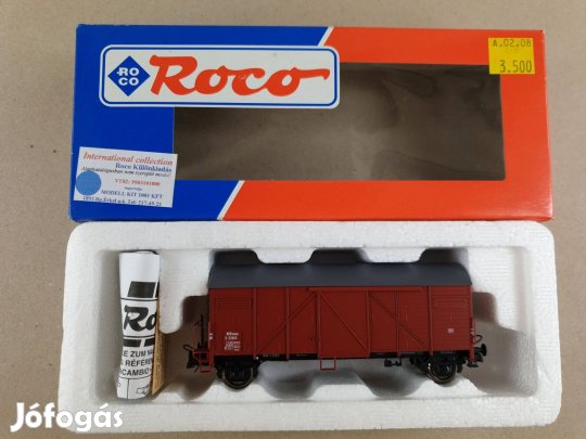 H0 Roco 47349 NSB Zárt Tehervagon Vagon - Új