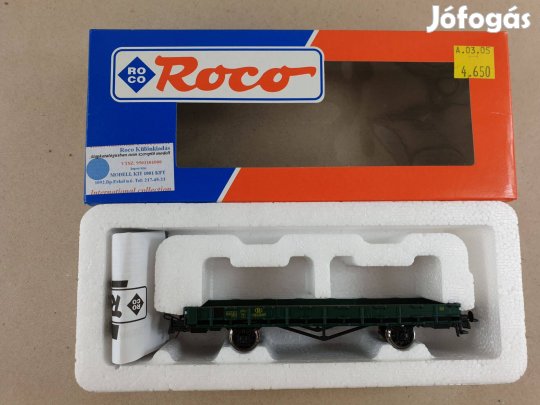 H0 Roco 47391 SNCB Rakoncás Kocsi Vagon