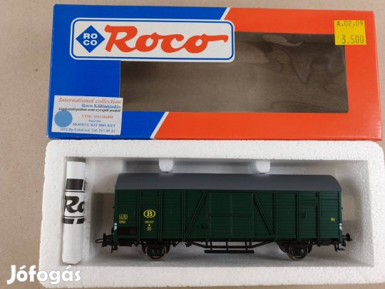 H0 Roco 47513 SNCB/NMBS Zárt Tehervagon Vagon