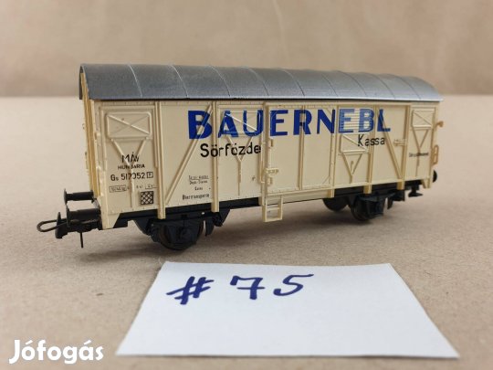 H0 Roco MÁV Bauernebl Sörfőző Kassa - Vagon #75
