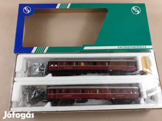 H0 Sachsenmodelle 14021 és Roco Személyvagon - 2 db Egyben