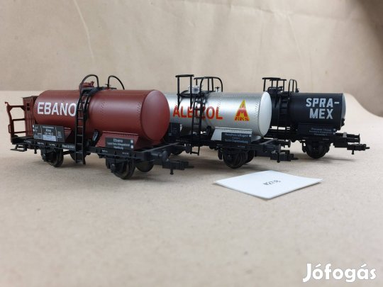 H0 Sachsenmodelle 14101 DRG Tartálykocsi Készlet #27/8