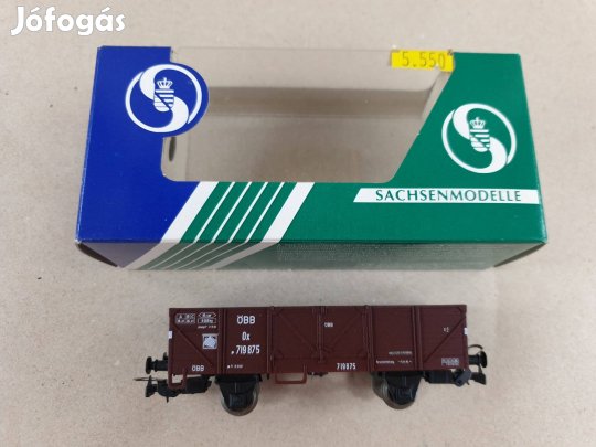 H0 Sachsenmodelle 16287 ÖBB Nyitott Tehervagon