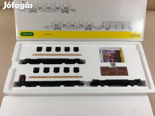H0 Trix 23990 DB Tehervagon Szett Ep.3