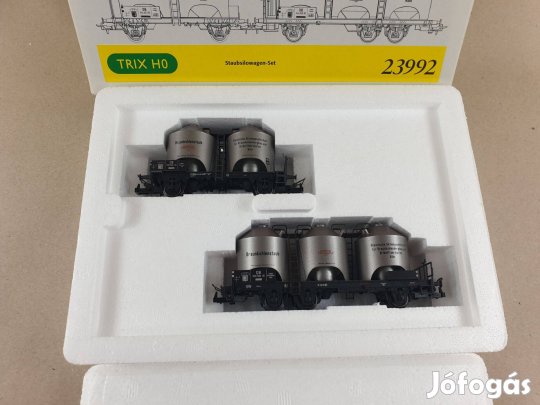 H0 Trix 23992 DB Siló Kocsi - Vagon Szett
