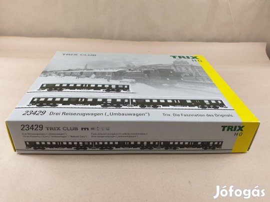 H0 Trix Club 23429 DB Umbauwagen - 3 db Személyvagon - Készlet