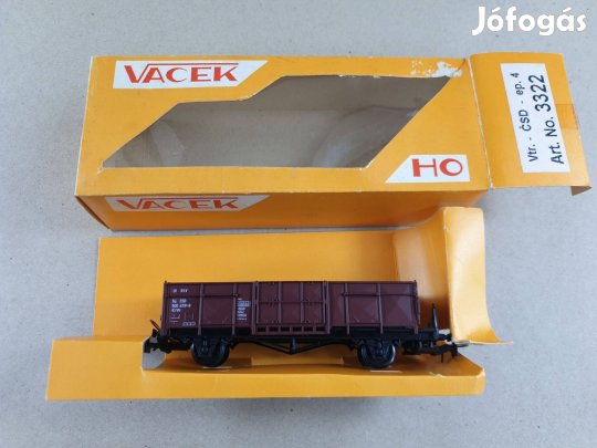 H0 Vacek 3322 CSD Nyitott Tehervagon - Vagon