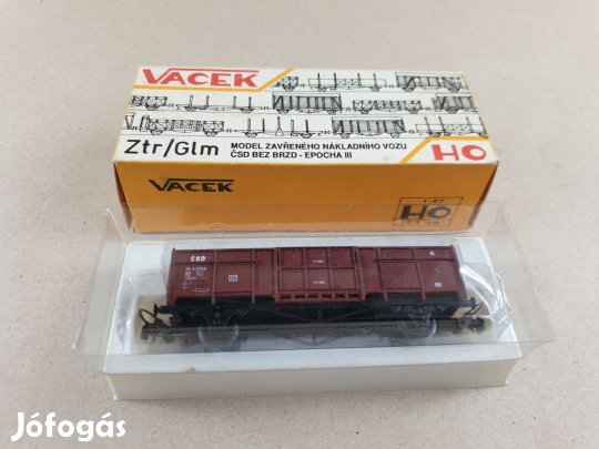 H0 Vacek 3334 CSD Nyitott Tehervagon - Vagon
