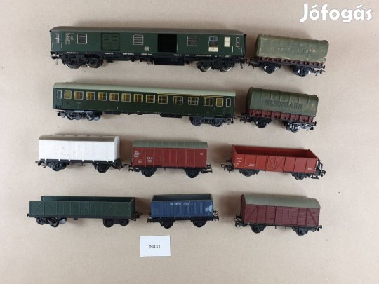 H0 Vagon Barkács Csomag - 10 db Egyben #N31