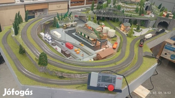 H0 Vasútmodell terepasztal Märklin Digital 200x120 cm