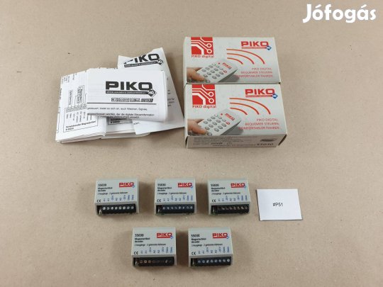 H0 , TT , N Piko 55030 Dekóder Mágneses Eszközökhöz - Vasútmodell Kell