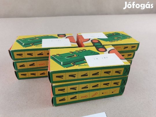 H0 - TT - N Vasútmodellhez BTTB Kapcsolórelé 9 db Egyben #P104