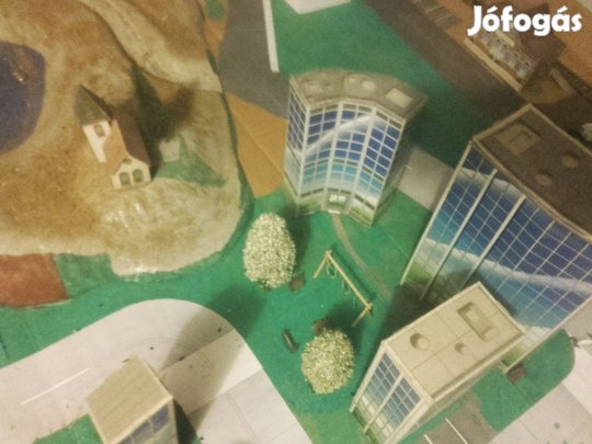 H0 modell vasút készlet