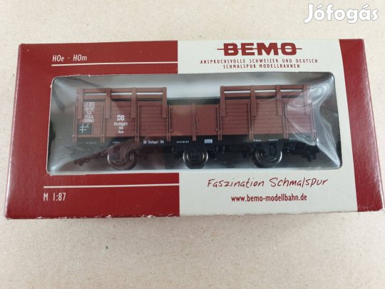 H0e Bemo 2008 816 DB tőzegszállító kocsi - vagon Osm 186 Ep.3