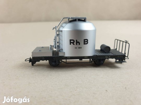 H0e Bemo Rh B Uce 8002 Cementszállító Vagon #10