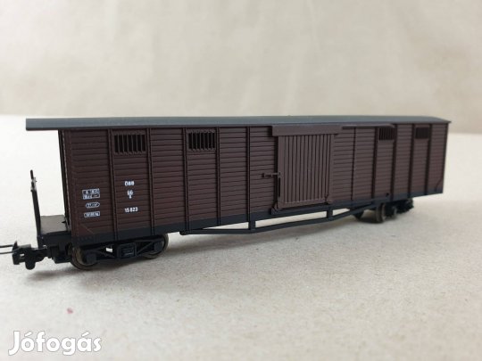 H0e Liliput 316309 ÖBB 4 Tg. Zárt Tehervagon Vagon