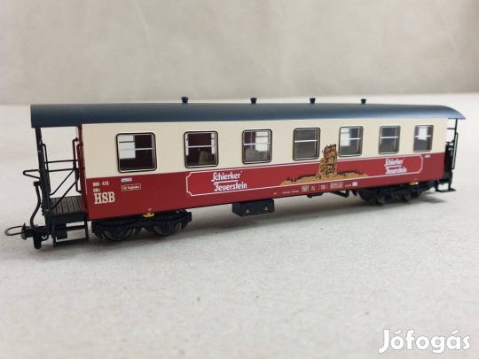 H0e Tillig 03923 HSB "Schierker Feuerstein Személyvagon Vagon
