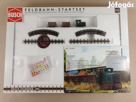H0f BUSCH 12001 Bányavasút Mozdony - Csille - Sín Szett