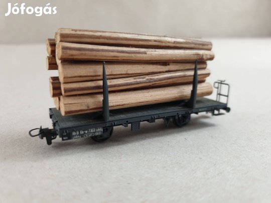 H0m Bemo 1034 Rakoncás Kocsi Rakománnyal