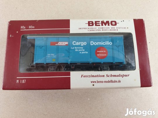 H0m Bemo 2283 297 (?) RHB Cargo Domicilio Tehervagon - Vagon