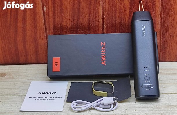 H1 Hordozható kézi akkus ponthegesztő 11 fokozat led diódás kijelzővel