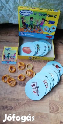 HABA 4668 Ratz Fatz in Bewegung fejlesztő társasjáték