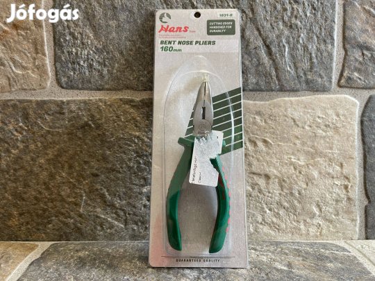 HANS Hajlított Hosszúcsőrű fogó