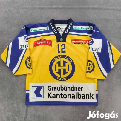 HC Davos jégkorong mez XS-es