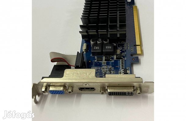HDMI CUDA nvidia Asus Geforce 210 Silent 1GB Gddr3 64bit videokártya