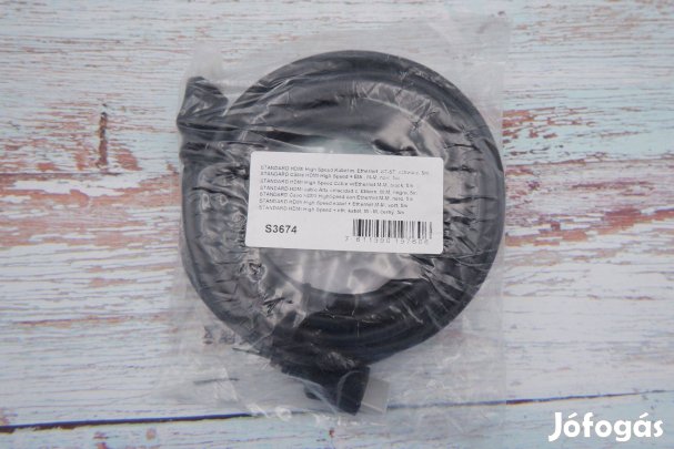 HDMI HDMI kábel 5m Új bontatlan