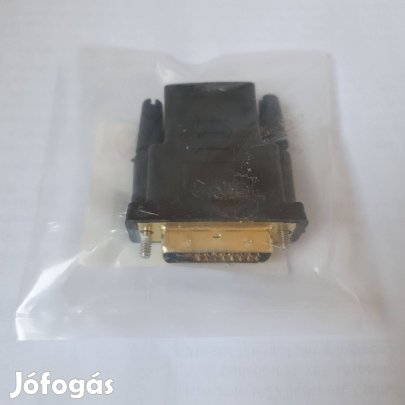 HDMI átalakító, DVI-D dugó - HDMI aljzat