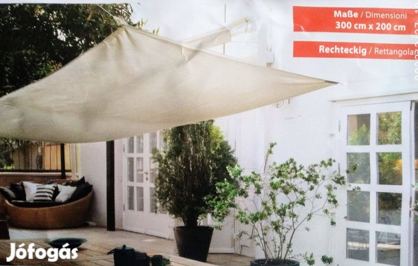 HDPE vízlepergető, antracit Vagy Krém 300x200,Új!,